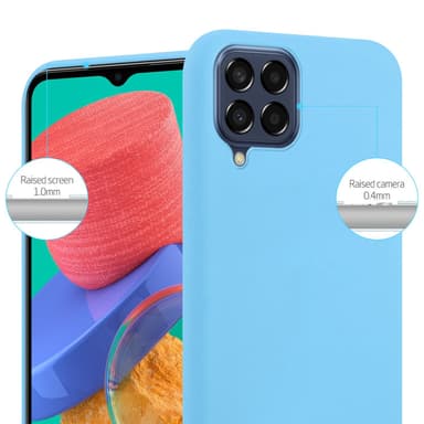 Skal Samsung Galaxy M33 5G Fodral Case (Blå)