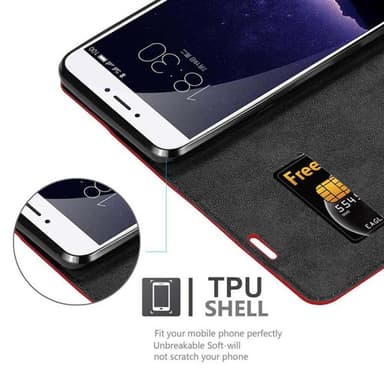 MEIZU MX6 Skal Fodral Case (Röd)