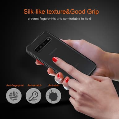 Samsung Galaxy S10 4G Skal Fodral Case (Transparent)