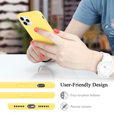 iPhone 11 PRO Skal Fodral Case (Gul)