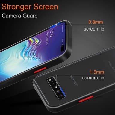 Samsung Galaxy S10 4G Skal Fodral Case (Transparent)