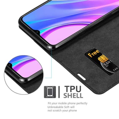 Xiaomi RedMi 9 Skal Fodral Case (Svart)
