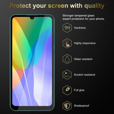 Huawei Y6P Skyddsglas Skyddsfilm Skärmskydd
