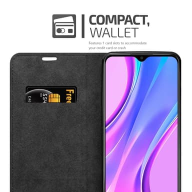 Xiaomi RedMi 9 Skal Fodral Case (Svart)