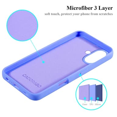 iPhone 16 PLUS Skal Fodral Case (Violett)