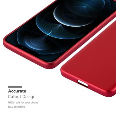 Skal iPhone 12 PRO MAX Fodral Case (Röd)