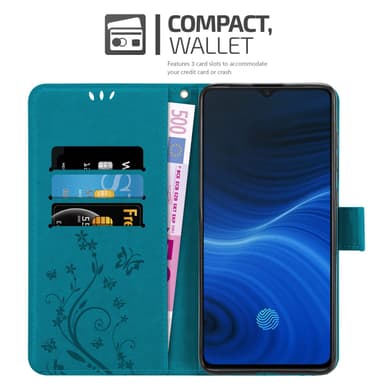 Realme X2 PRO / Oppo Reno Ace Plånboksfodral Skal (Blå)