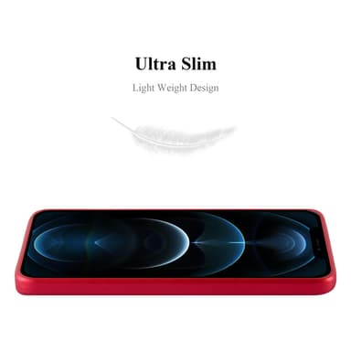 Skal iPhone 12 PRO MAX Fodral Case (Röd)