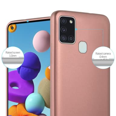 Skal Samsung Galaxy A21s Fodral Case (Rosa)