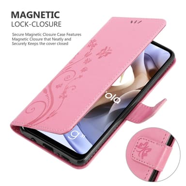 Motorola MOTO G31 / G41 Plånboksfodral Skal (Rosa)