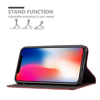 iPhone X / XS Skal Fodral Case (Röd)