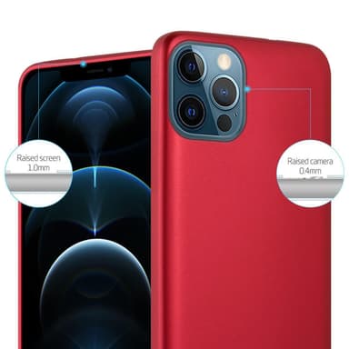 Skal iPhone 12 PRO MAX Fodral Case (Röd)