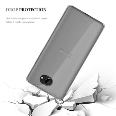 HTC Desire 316 / 516 Skal Fodral Case (Transparent)