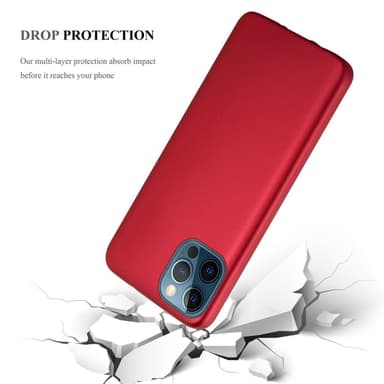 Skal iPhone 12 PRO MAX Fodral Case (Röd)