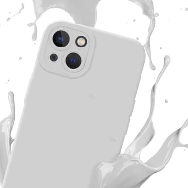 iPhone 14 Skal Fodral Case (Vit)
