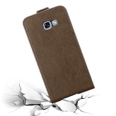 Samsung Galaxy A5 2017 Flipfodral Skal (Brun)