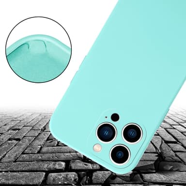 iPhone 14 PRO MAX Skal Fodral Kedja (Turkos)