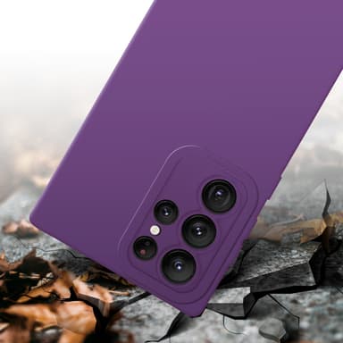 Samsung Galaxy S22 ULTRA Skal Fodral Case (Lila)
