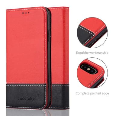 iPhone X / XS Skal Fodral Case (Röd)