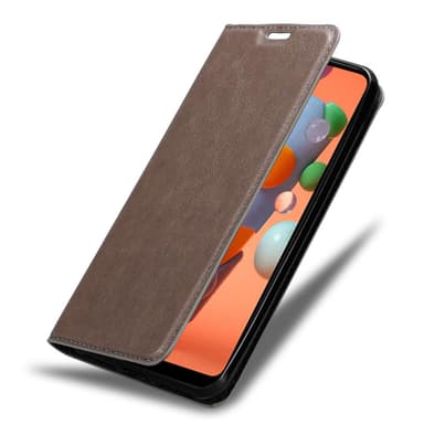 Samsung Galaxy A11 / M11 Skal Fodral Case (Brun)