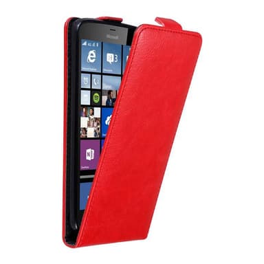 Nokia Lumia 640 XL Flipfodral Skal (Röd)