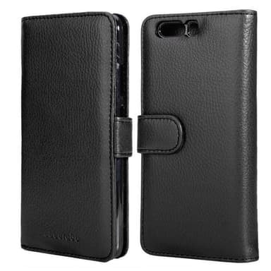 Huawei P10 Plånboksfodral Skal (Svart)