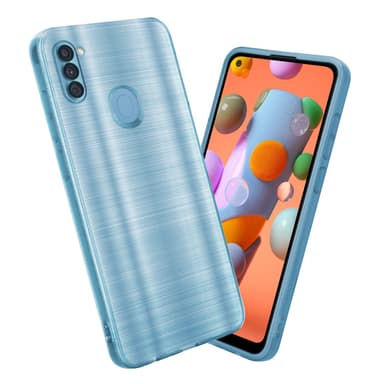 Samsung Galaxy A11 / M11 Skal Fodral Case (Turkos)