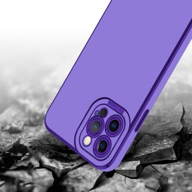 iPhone 12 PRO MAX Skal Fodral Case (Lila)