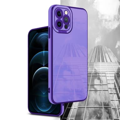 iPhone 12 PRO MAX Skal Fodral Case (Lila)