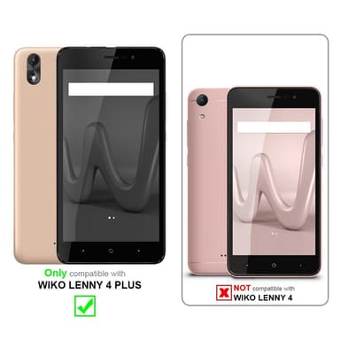 WIKO LENNY 4 PLUS Skyddsglas Skyddsfilm Skärmskydd