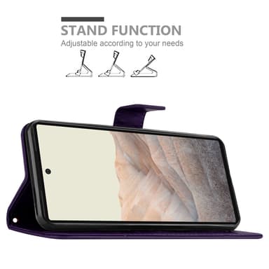 Google PIXEL 6 Plånboksfodral Skal (Lila)