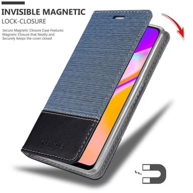Oppo A94 5G Plånboksfodral Skal (Blå)