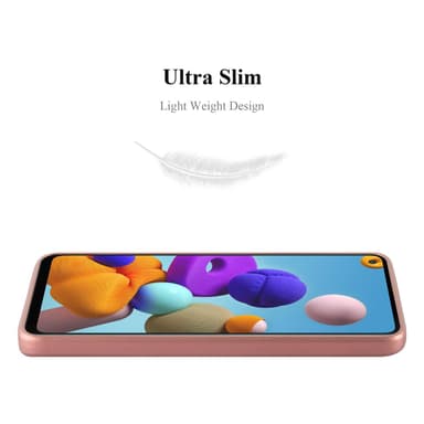 Skal Samsung Galaxy A21s Fodral Case (Rosa)
