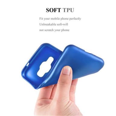 Skal Samsung Galaxy J1 2015 Fodral Case (Blå)