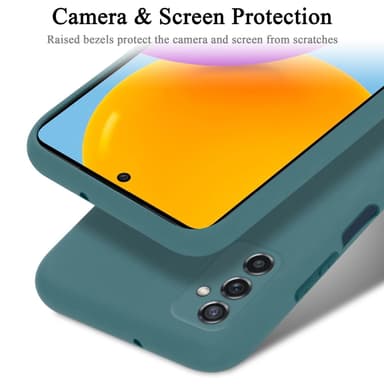Samsung Galaxy M52 5G Skal Fodral Case (Grön)