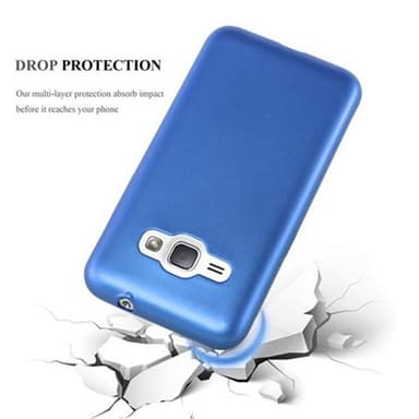Skal Samsung Galaxy J1 2015 Fodral Case (Blå)