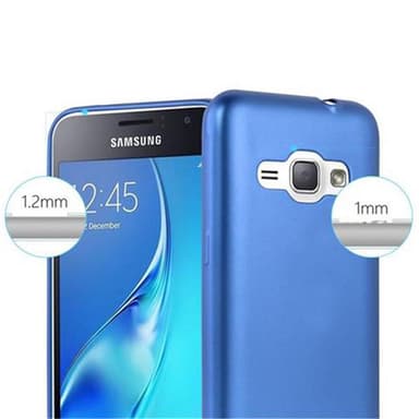 Skal Samsung Galaxy J1 2015 Fodral Case (Blå)