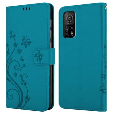 Xiaomi Mi 10T / Mi 10T PRO Plånboksfodral Skal (Blå)