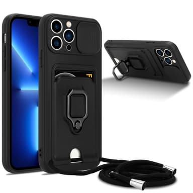 iPhone 13 PRO MAX Skal Fodral (Svart)