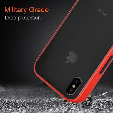 iPhone X / XS Skal Fodral Case (Transparent)