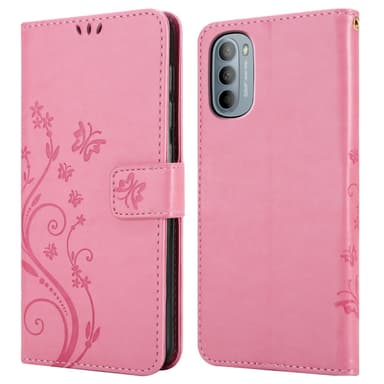 Motorola MOTO G31 / G41 Plånboksfodral Skal (Rosa)