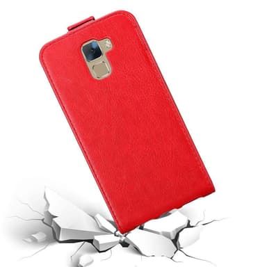 Honor 7 Flipfodral Skal (Röd)