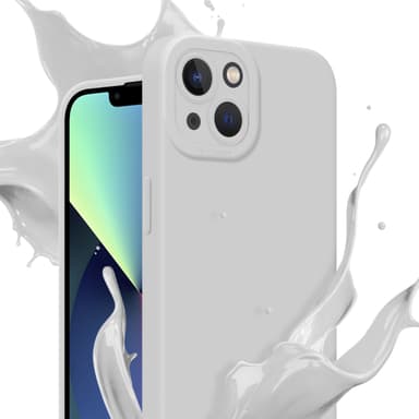 iPhone 14 Skal Fodral Case (Vit)