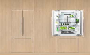 Fisher & Paykel French Door Kyl/Frys RS90A3 (integrerad)