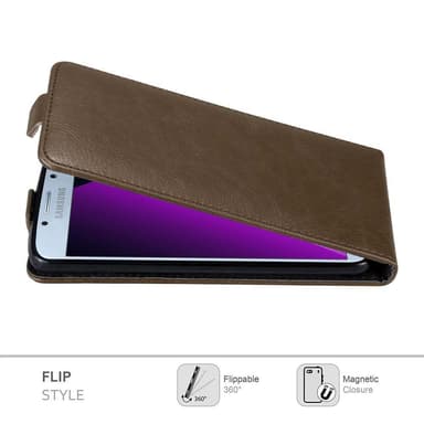 Samsung Galaxy A5 2017 Flipfodral Skal (Brun)
