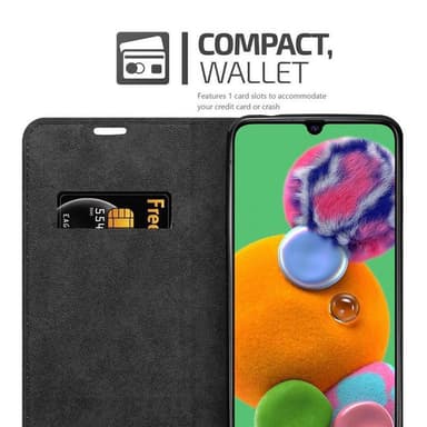 Samsung Galaxy A90 5G Skal Fodral Case (Svart)