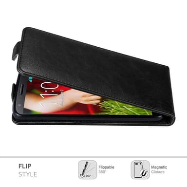 LG G2 Flipfodral Skal (Svart)