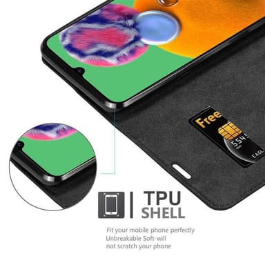 Samsung Galaxy A90 5G Skal Fodral Case (Svart)