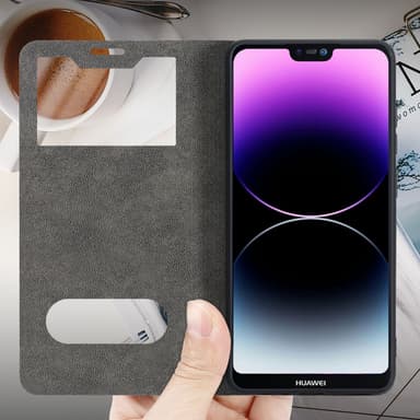 Huawei P20 LITE 2018 / NOVA 3E Plånboksfodral Skal