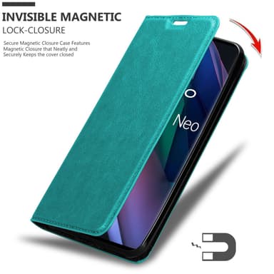 Oppo FIND X3 NEO Skal Fodral Case (Turkos)